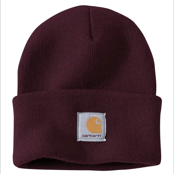 Carhartt Other - Carhartt Knit Cuffed Beanie in Blackberry NWT